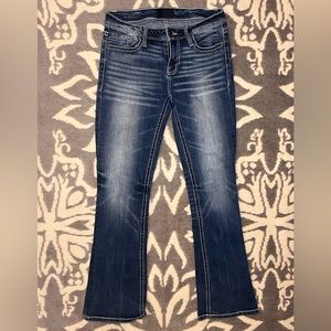 Buckle black Bootcut denim jeans size 27x30